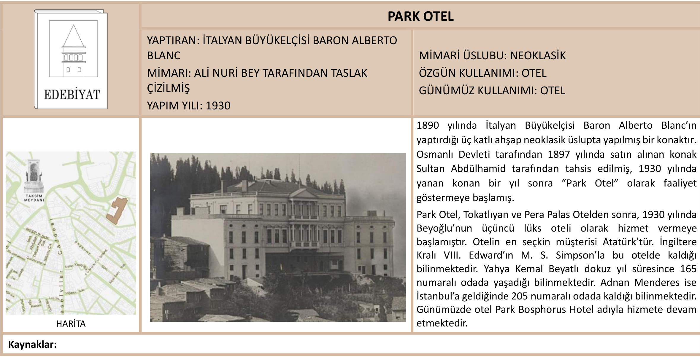 PARK OTEL