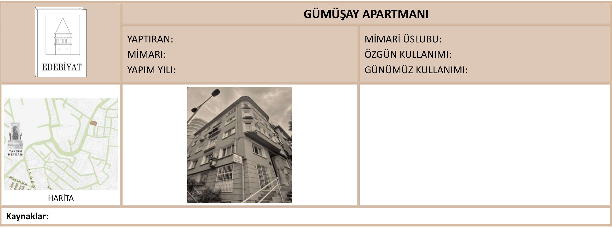 GÜMÜŞAY APARTMANI